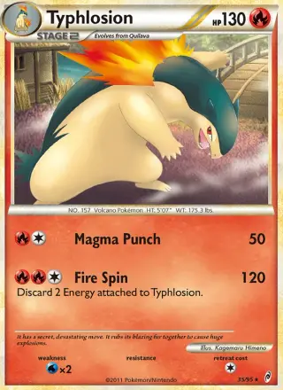 Typhlosion 35/095