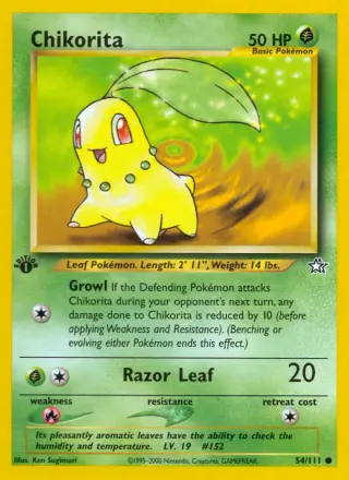 Chikorita 54/111