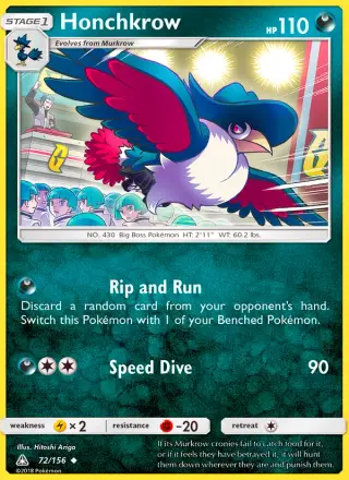 Honchkrow 72/156