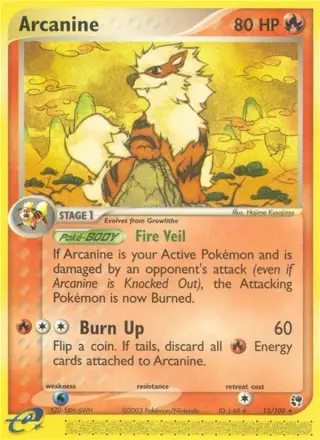 Arcanine 15/100