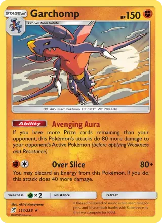 Garchomp 114/236
