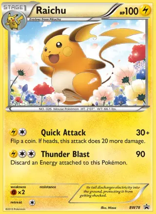 Raichu BW78/101
