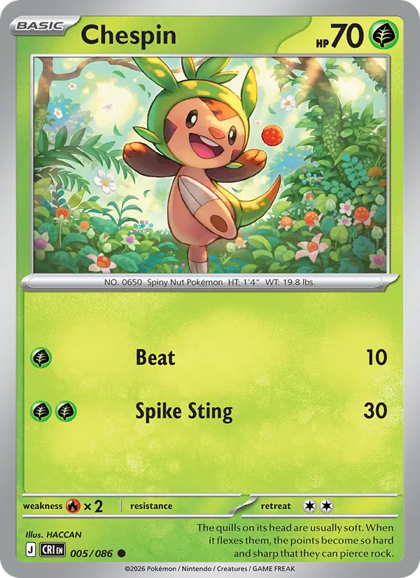 Chespin 005/086