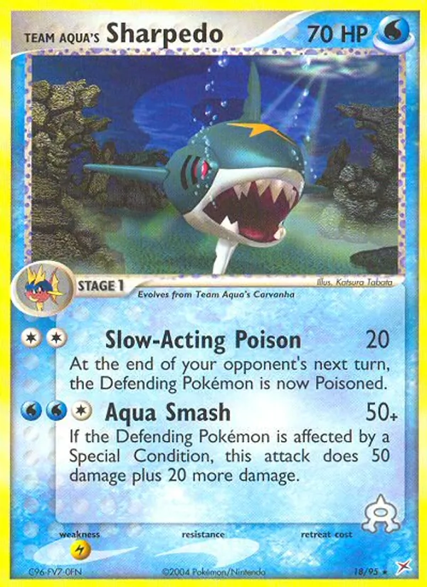 Team Aqua's Sharpedo 18/095