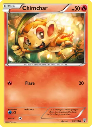 Chimchar 15/135
