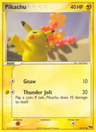 Pikachu 16/017