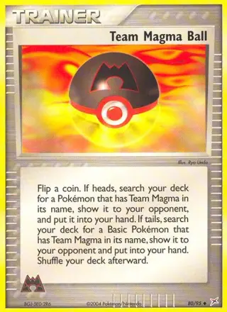Team Magma Ball 80/095