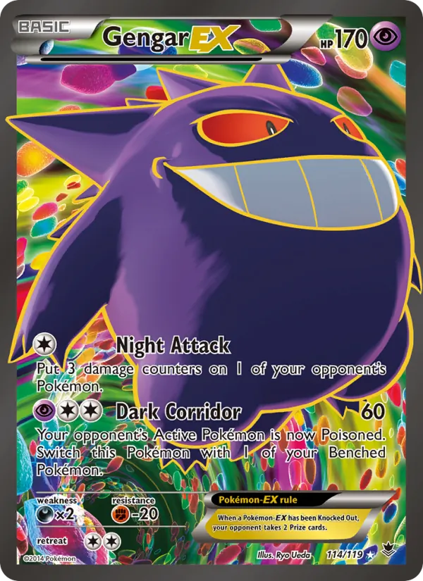 Gengar EX 114/119