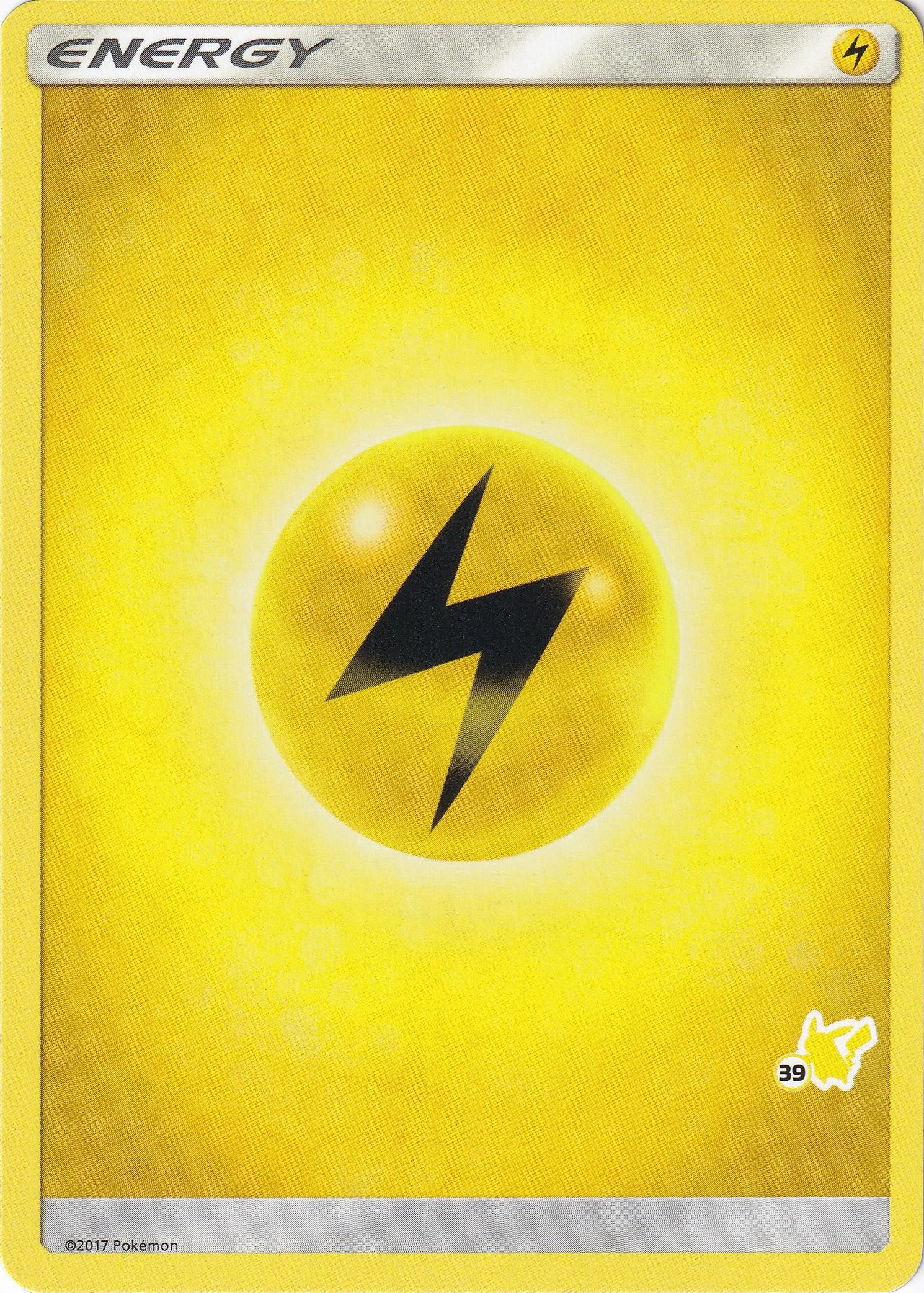 Lightning Energy (Pikachu stamp 39)