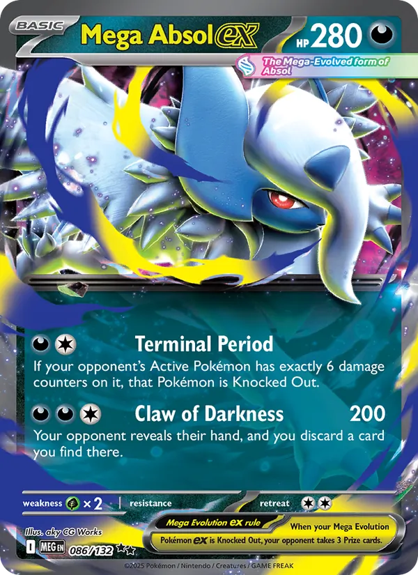 Mega Absol ex 086/132