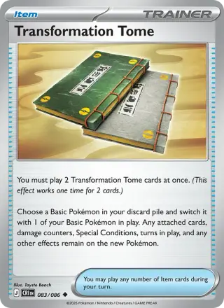 Transformation Tome 083/086
