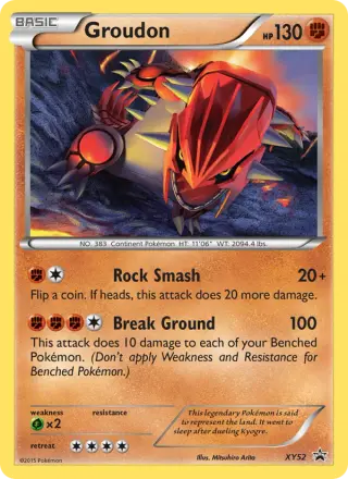 Groudon XY52/211