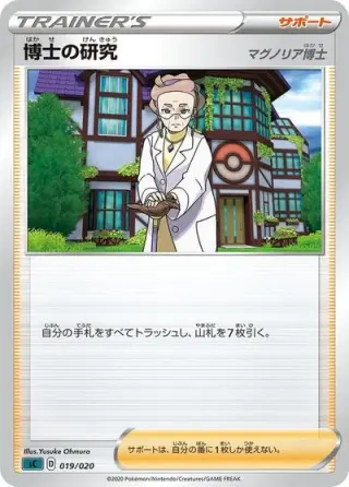 Professor's Research 019/020