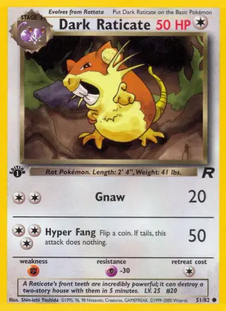 Dark Raticate 51/082