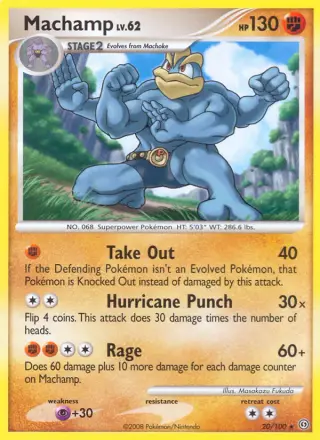 Machamp 20/100