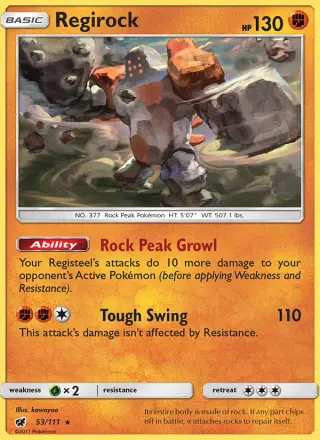 Regirock 53/111