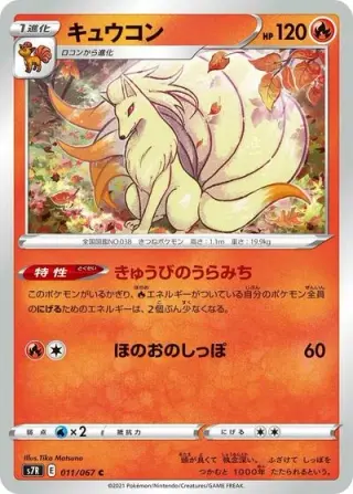 Ninetales 011/067