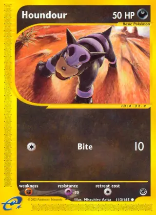 Houndour 113/165