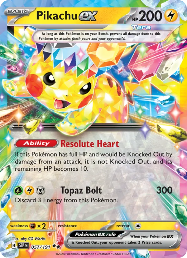 Pikachu ex 057/191