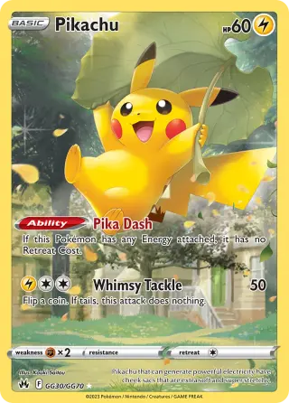 Pikachu GG30/070