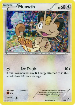 Meowth 11/012