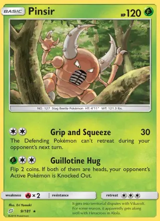Pinsir 9/181