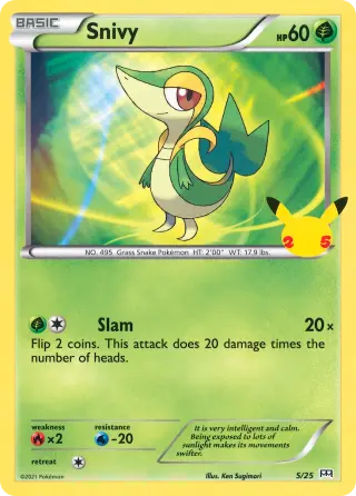 Snivy 5/025