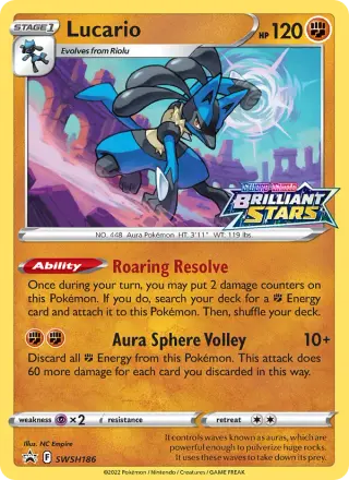 Lucario SWSH186/307