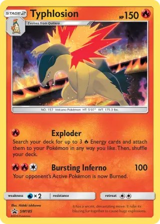 Typhlosion SM185/248