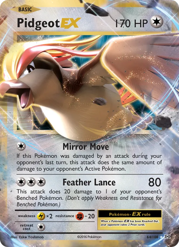 Pidgeot EX 64/108
