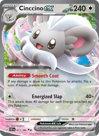 Cinccino ex 073/086