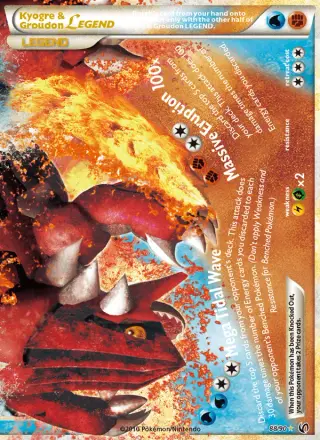 Kyogre & Groudon LEGEND 88/090