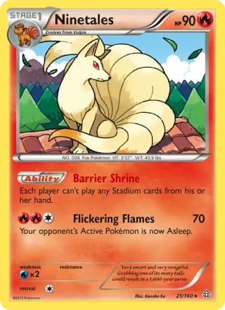 Ninetales 21/160