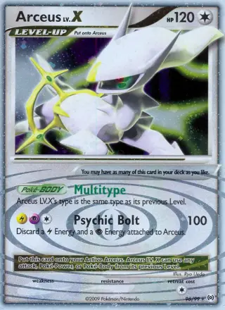 Arceus LV.X 96/099