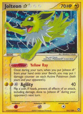 Jolteon ☆ 101/108