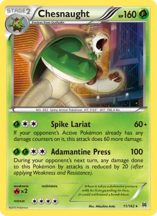 Chesnaught 11/162