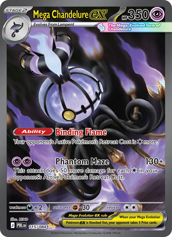 Mega Chandelure ex 115/084