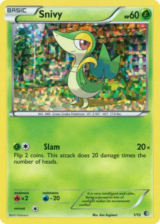 Snivy 1/012