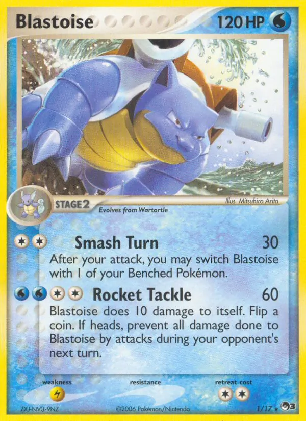 Blastoise 1/017