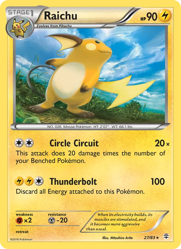 Raichu 27/083