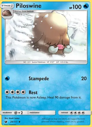 Piloswine 20/111