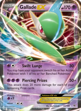 Gallade EX 34/108