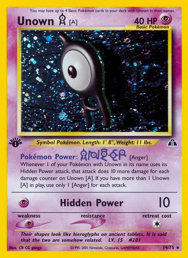 Unown [A] 14/075