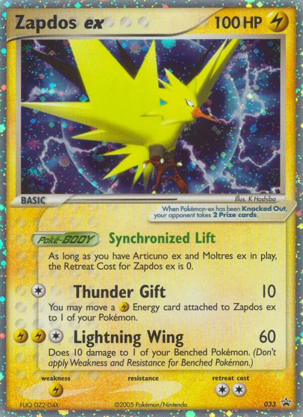 Zapdos ex 33/040