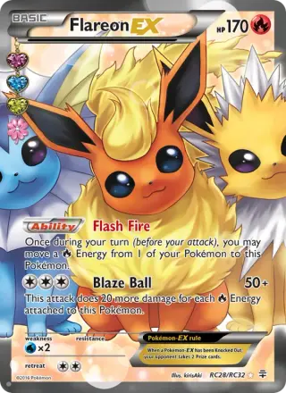 Flareon EX RC28/083