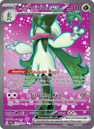 Meowscarada ex 231/193