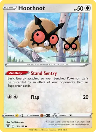 Hoothoot 120/189