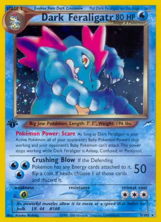 Dark Feraligatr 5/105