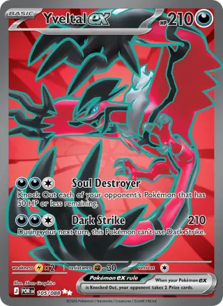 Yveltal ex 105/088