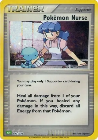 Pokemon Nurse 023/034